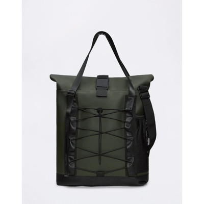 Rains Trail Rolltop Tote Bag 03 Green