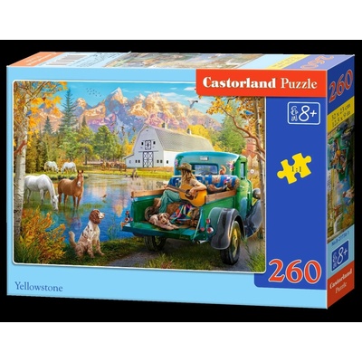 Castorland Yellowstone 32 x 23 cm 260 dílků