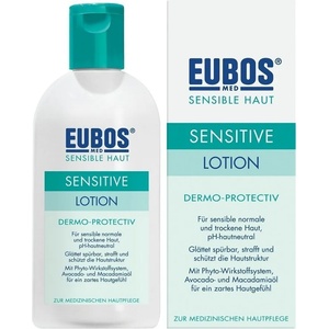 EUBOS Овлажняващ лосион за тяло за нормална и суха кожа , Eubos Sensitive Body Lotion Dermo-Protective 200ml Лосион за тяло