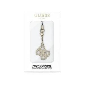 GUESS GUCPM4GID Phone Strap 4G Glitter Charm