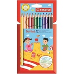 STABILO Комплект цветни моливи Stabilo Trio thick 12бр. 203/12-01 (203/12-01)