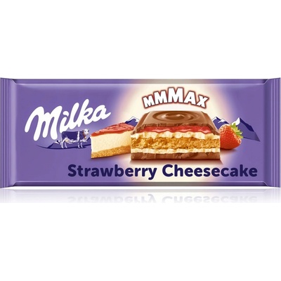 Milka Mmmax Strawberry Cheesecake 300 g
