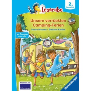Unsere verrückten Camping-Ferien - lesen lernen mit dem Leseraben - Erstlesebuch - Kinderbuch ab 7 Jahren - lesen üben 2. Klasse (2024)