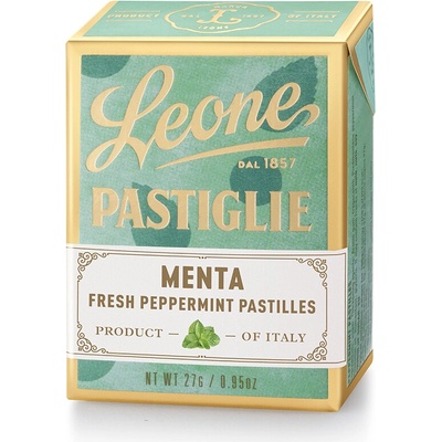 Leone 1857 Menta Cucací pastilky s mátovou příchutí 27 g