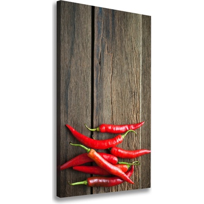 Vertikálny foto obraz na plátne Chilli papričky 50x100 cm