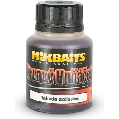 Mikbaits Krvavý huniačik ultra Dip jahoda EXClusive 125 ml