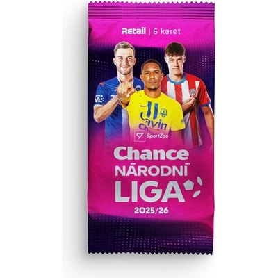 SportZoo 2025-26 Chance Národní Liga Retail balíček