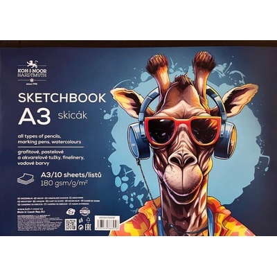 KOH-I-NOOR 99200A3008SF Скицник 20 A3 180 g (99200)
