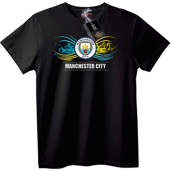 NOONEBRAND Тениска Manchester City - 2XL, Black