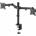Goobay Desk Mount for 2 Monitors 17 - 32 Flex (58529)