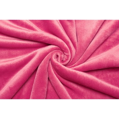 Coral fleece | WellSoft - Růžová telemagenta