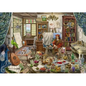 Ravensburger - Puzzle Puzzle EXIT: Artists studio - 750 piese