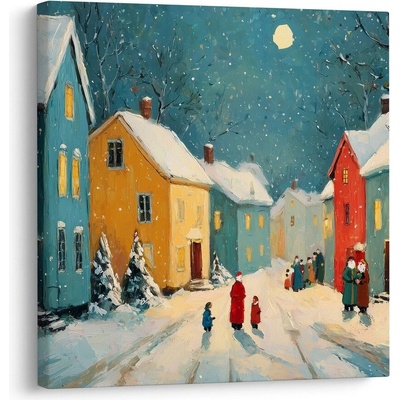 Obraz klidná vánoční noc - 70x70
