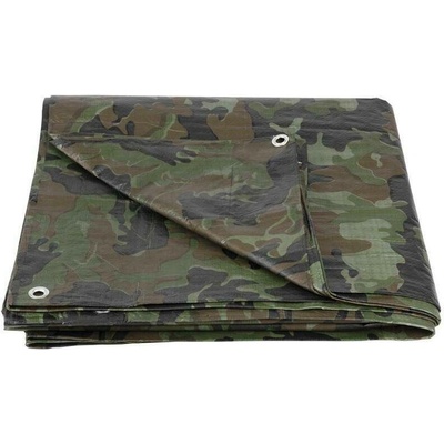 Strend Pro Plachta Tarpaulin 2 x 4 m 80 g/m2 maskovací