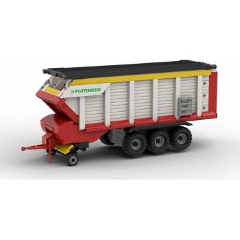 BRIXIES Plus 222.802 Pöttinger Jumbo - víceúčelový samosběrací vůz, 585 k