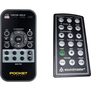 GENERAL Soundmaster mcd1700 - дистанционно управление дубликат (mcd1700) Дистанционно