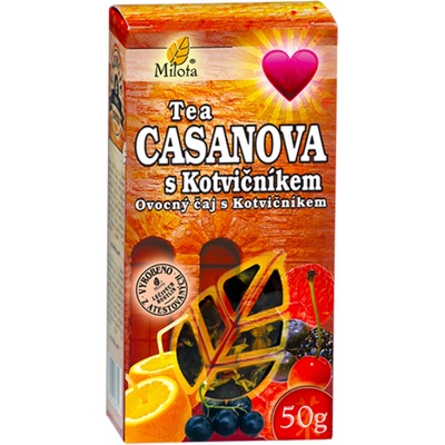 Milota Casanova Tea s kotvičníkem 50 g
