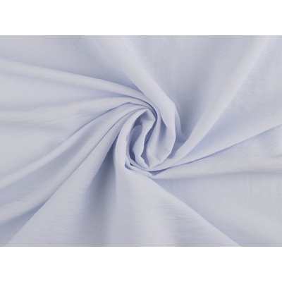 Stoklasa Halenkovina / plátno krešované splývavé Balení: 1 m, Varianta: 4 (130 g/m²) modrá ledová 4 (130 g/m²) modrá ledová
