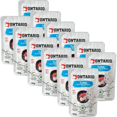 ONTARIO Онтарио Кот тон на 12 x 80 г