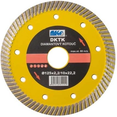 Diamant. kotouč TURBO SPEED 125x22,2mm 11mm