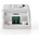 Nedis WIFIPS10WT - Превключвател за електрическа верига 2500W / 230V / 17dBm Wifi (NE0066)