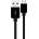 Gigapack Кабел за данни USB - microUSB специален, 90 см, ЧЕРЕН GP-37934 (GP-37934)