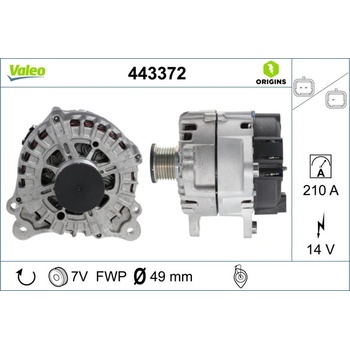 generátor VALEO 443372