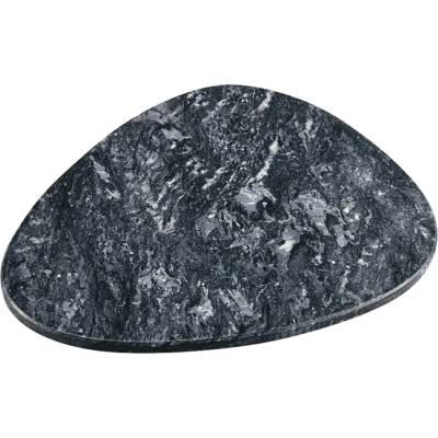 Kesper Servírovací deska mramor bufetový podnos leštěný 25x25x1,3 cm