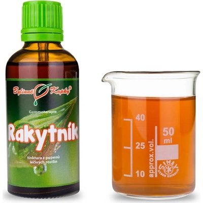 Rakytník tinktura z pupenů (gemmoterapie) 50 ml doplněk stravy