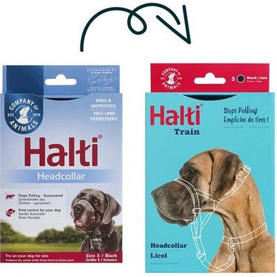 Halti Ohlávka nylon vel. 5 molosoidní, bernardýn COA
