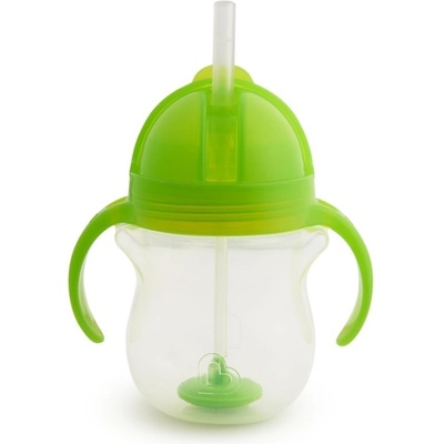 Munchkin Click Lock Tip & Sip hrnek s brčkem Green 207 ml