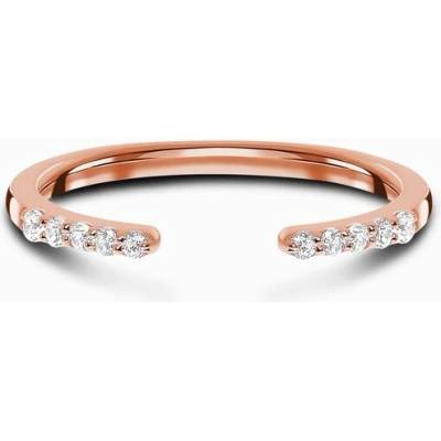 Elenys Kráľovský prsteň zlato Vermeil GU DR8937R ROSEGOLD TOPAZ