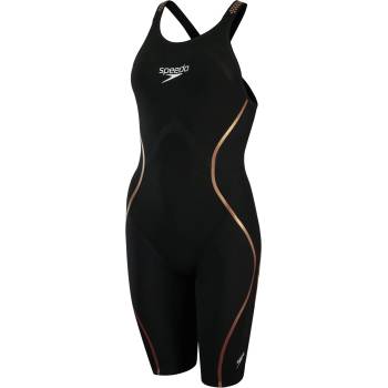 Speedo Бански костюм Speedo Women's Lzr Intent Race Swimsuit - Black/Gold