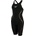 Speedo Бански костюм Speedo Women's Lzr Intent Race Swimsuit - Black/Gold