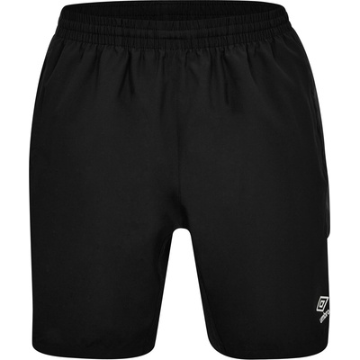 Umbro Мъжки къси панталони Umbro Poly Shorts Mens - Black/Carbon