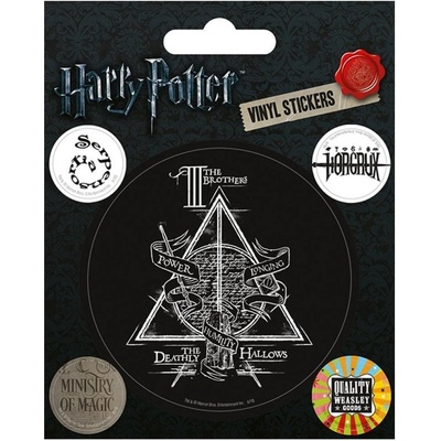 Samolepky Harry Potter Deathly Hallows