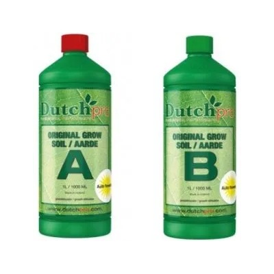 Original Grow AUTO Soil A+B 1L - Минерален Тор за Растеж