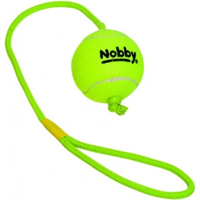 Nobby Nobby hračka tenisový míček s lanem 70 cm XL