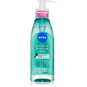 Nivea Derma Skin Clear почистващ гел за лице 150ml