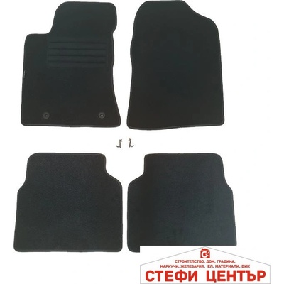 Paolo Мокетни стелки Paolo съвместими с TOYOTA AVENSIS (2003-2008) 4 части (51945)