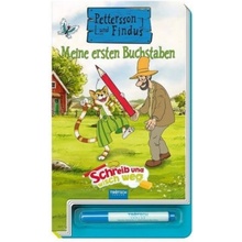 Pettersson & Findus, Schreib und wisch weg - Meine ersten Buchstaben, m. Stift