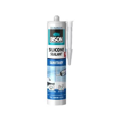 Bison International B. V. Силиконов уплътнител BISON SILICONE SANITARY CLEAR 280 мл