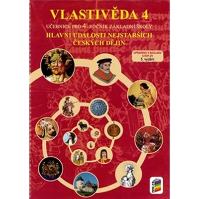 Vlastivěda 4 - Hlavní události nejstarších českých dějin (učebnice)