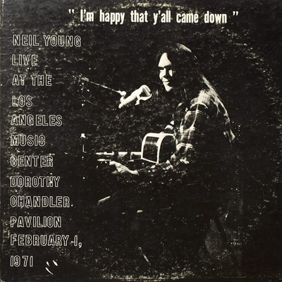 Neil Young - Dorothy Chandler Pavilion 1971 LP