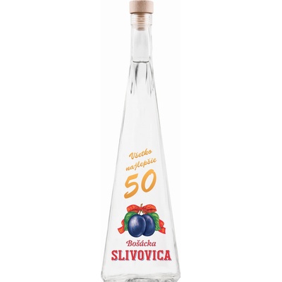 Bošácka Slivovica Jehlan 50tka 52% 0,5 l (holá láhev)