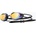 TYR Очила за плуване TYR Blackhawk Racing Mirrored gold/metal rainbow/black