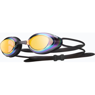 TYR Очила за плуване TYR Blackhawk Racing Mirrored gold/metal rainbow/black