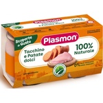 PLASMON Пюре Plasmon - Пуешко и сладки картофи, 2 х 120 g (4258) - ozone