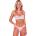 Комплект, сутиен и прашки от флорална дантела - Tivolea Set Rose S/M (D-244621)