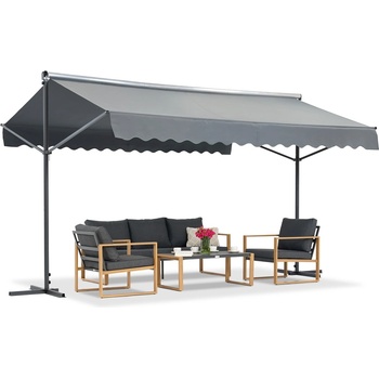 Garden Point свободностояща тента Parla 3x4 m антрацит (GAP1052)